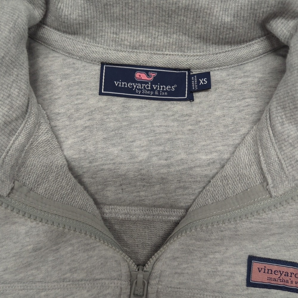 MENS VINEYARD VINES QUARTER ZIP SWEATSHIRT PULLOVER SIZE XS. A78 - Picture 2 of 3